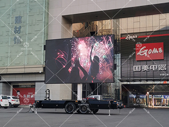 led display billboard  trailer